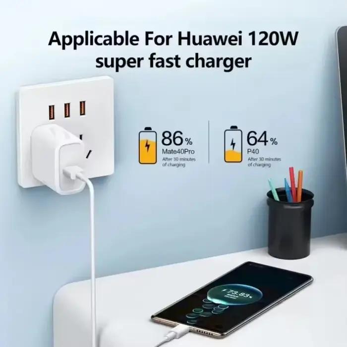 Câble USB Type C universel 120W 10A