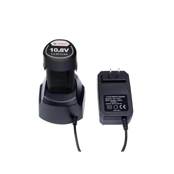 Chargeur de remplacement pour batteries lithium-ion Bosch 10