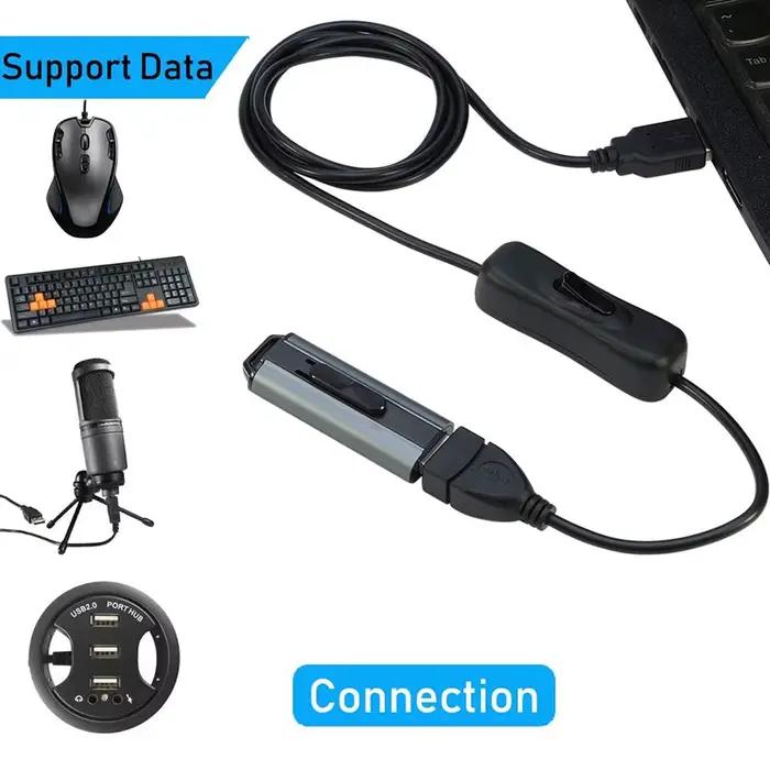 STONEGO Câble d'extension de commutateur USB prenant en charge la transmission de données et l'alimentation avec