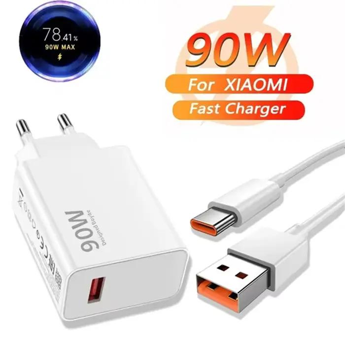 Chargeur de téléphone portable 90w 6A
