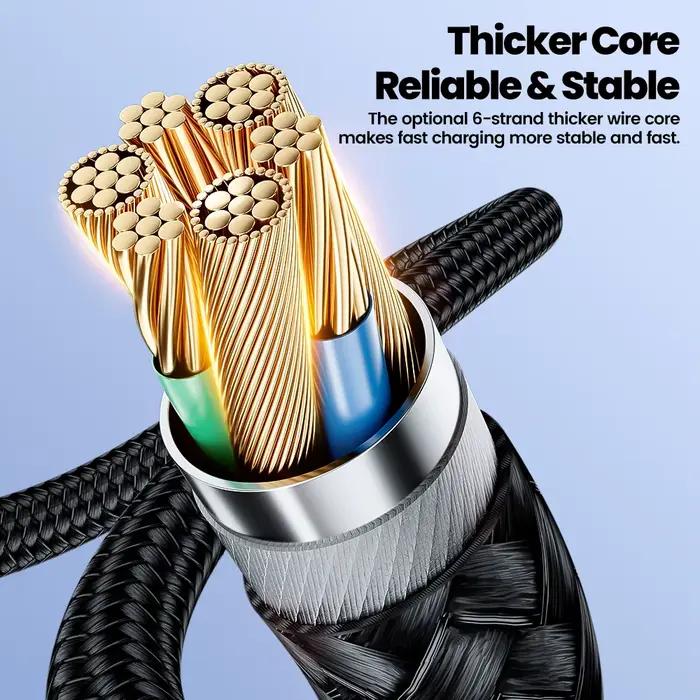 Toocki-Câble USB Type-C PD 100W