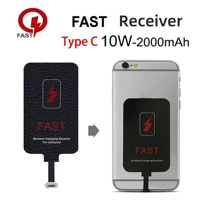 Récepteur de charge sans fil 10W pour Samsung Huawei Xiaomi Iphone5-7