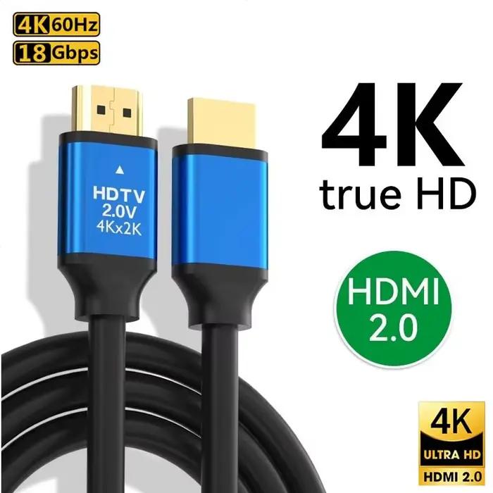 Câble HDMI 2.0 4K pour moniteur PS5/4 XBOX HDTV GTX3080 Stick