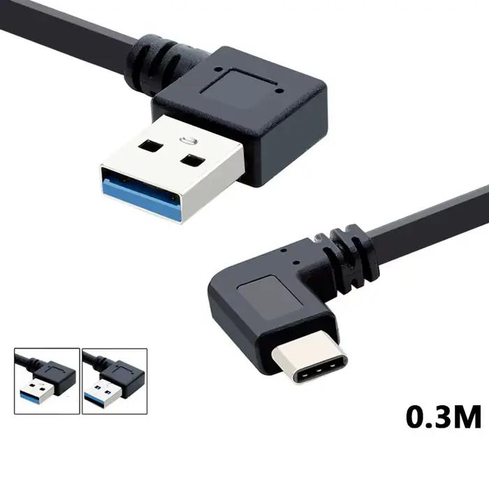 Câble d'extension USB 3.0 Type A mâle vers type-c mâle