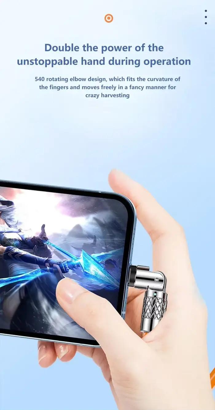 Câble USB Type C à Charge rapide 120W 7A