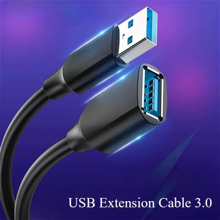 Câble d'extension USB 0.5/1/2/3/5 M