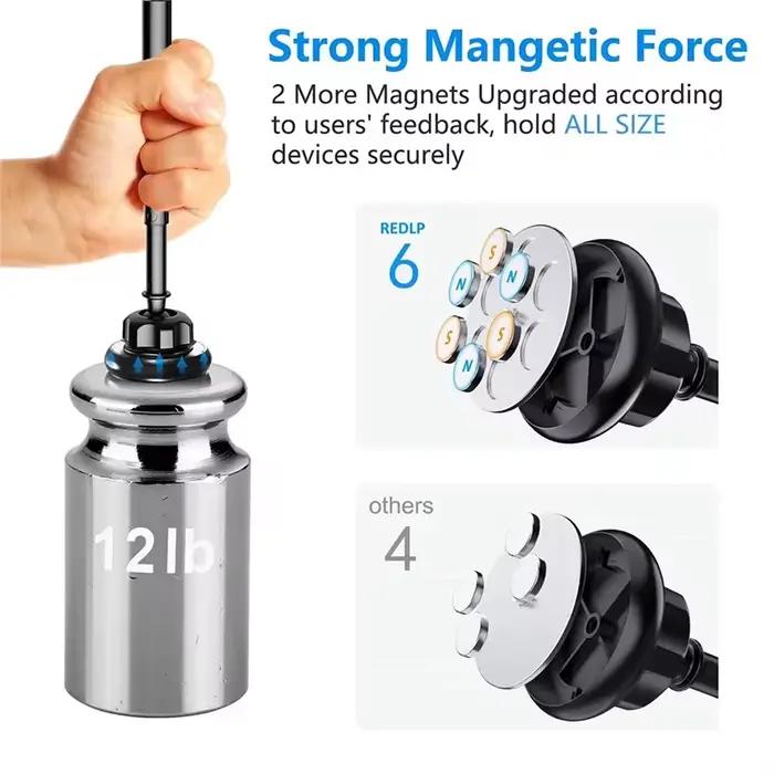 Support magnétique de téléphone portable pour voiture