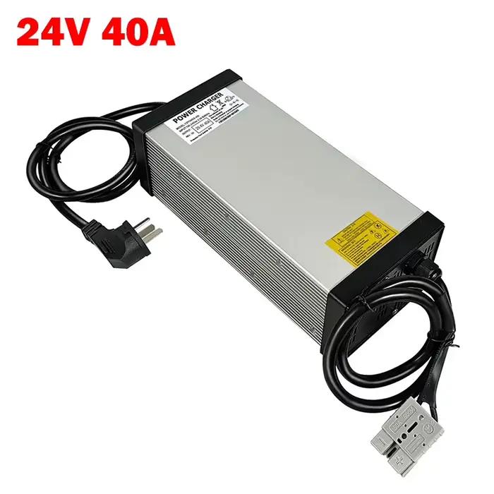 Chargeur de batterie au Lithium Lron Phosphate 12V 24V