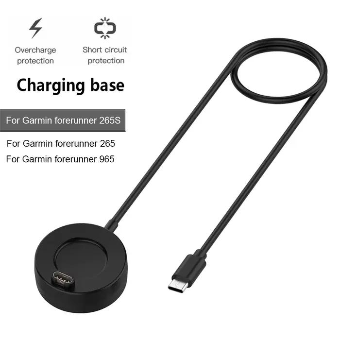Câble USB Type-C pour montre intelligente Garmin Forerunner 265 265S 965