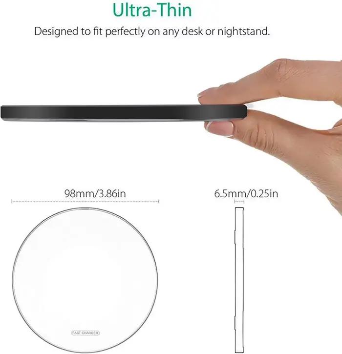 Chargeur sans fil 100W compatible avec iPhone 15/14 Plus
