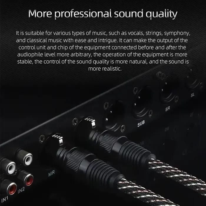 Câble Hifi XLR mâle à femelle