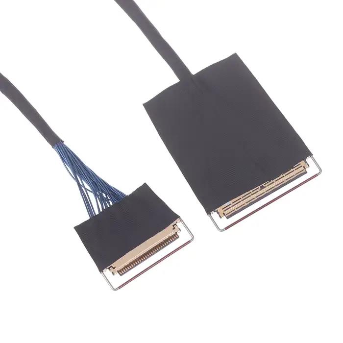 Câble coaxial pour écran d'affichage LCD EDP 40 broches 30 broches 4K 2K 4 voies conversion 2 voies type-c ou DP vers carte de lecteur EDP occasionnelle professionnel vidéo photo