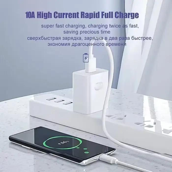 3 pièces 100W 6A câble de chargeur Super rapide