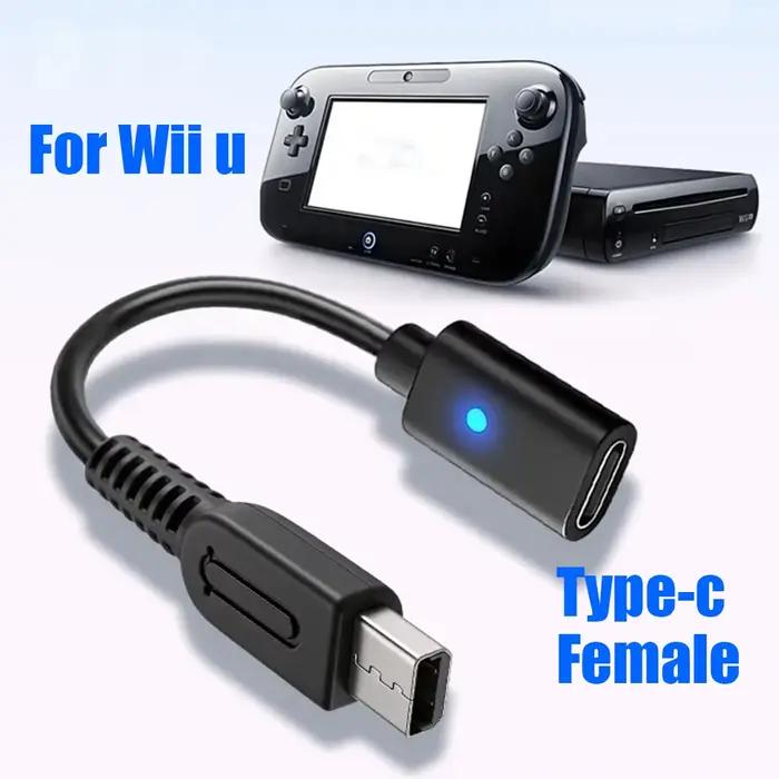 Câble de charge USB C pour console Wii U