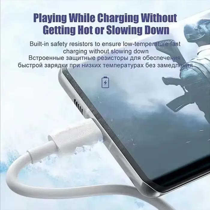 QCMAX 1-3 pièces 10A 100W Type C câble de charge Super rapide cordon de données pour Huawei OPPO vivo iQoo câbles USB C