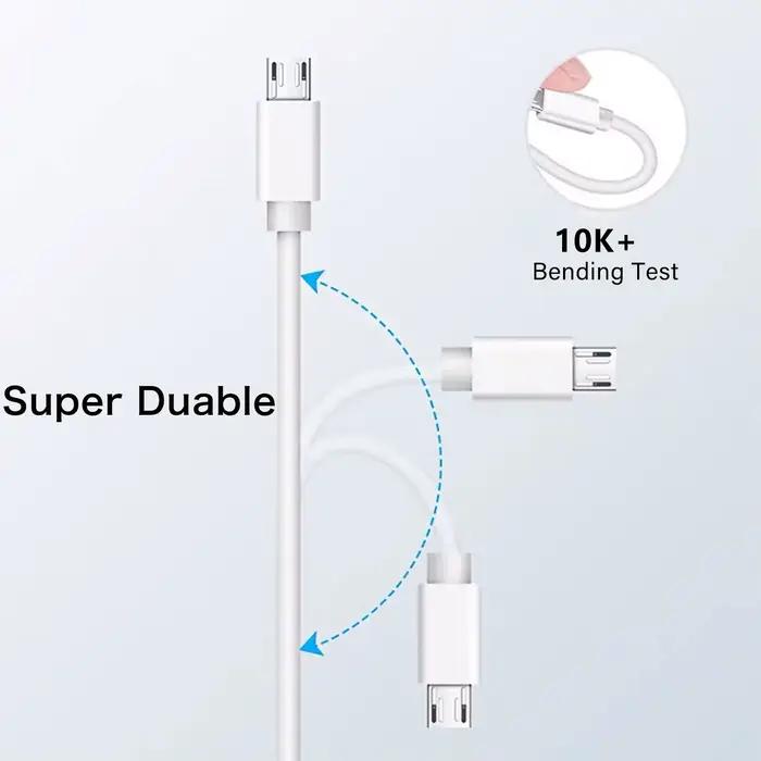 Câble de charge USB A vers Micro pour Android