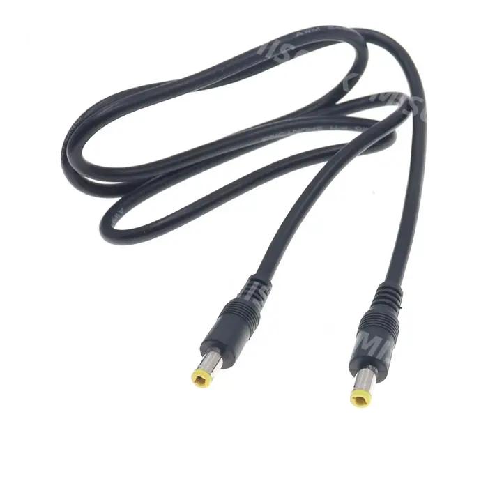 Câble d'alimentation DC 5,5x2,5mm mâle à 5,5x2,5mm mâle câble adaptateur CCTV DC12V 18awg 0.5m/1.5m/3m pour système de sécurité et ordinateur occasions spéciales