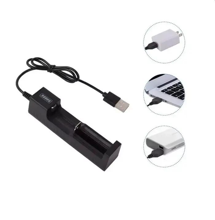 Adaptateur de chargeur USB universel à 1 emplacement pour batterie