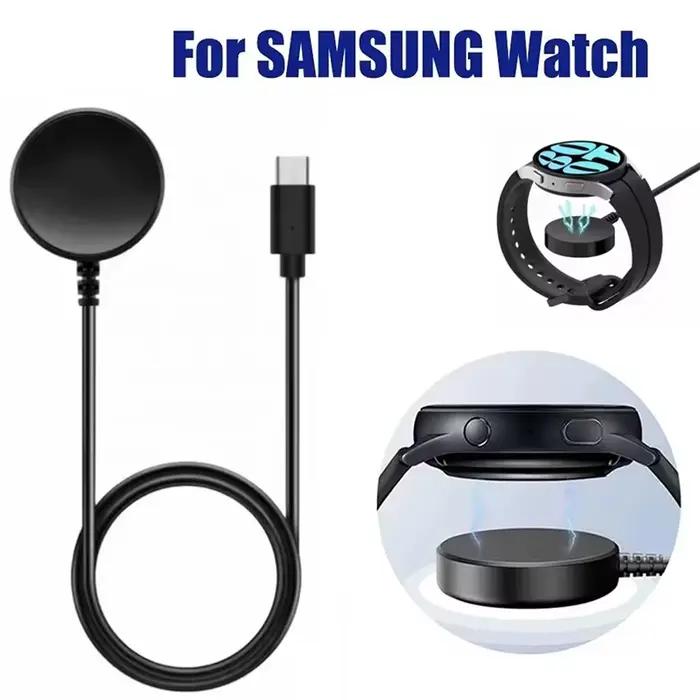 Câble de chargement USB universel pour montre Samsung Galaxy Watch 3 4 Active 1 2 rapide et durable recharge câble accessoire pour femmes hommes recharge rapide montre intelligente occaions spéciales