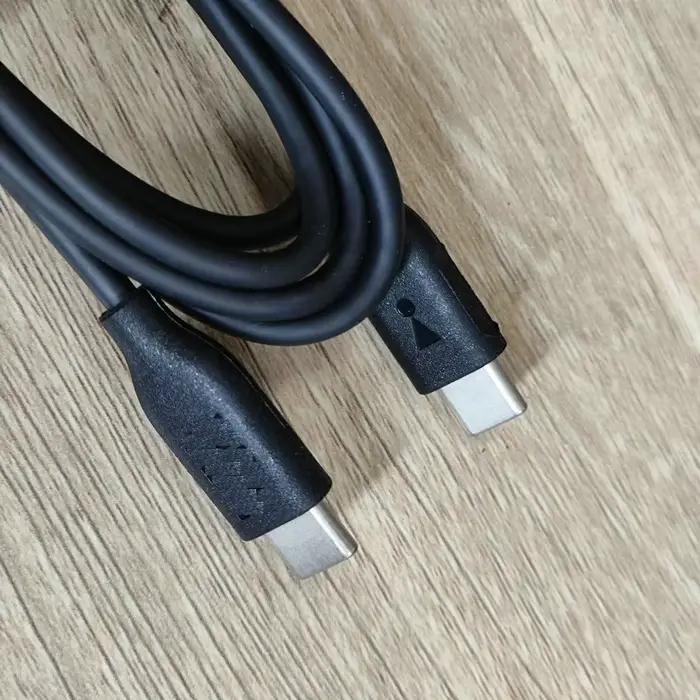 Câble de charge USB C vers C Type-C pour haut-parleur portable intelligent JBL Charge7/6/5/4 Pulse Flip7/4/5/6 Go3/4