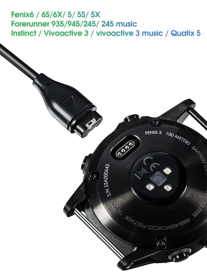 Câble de charge USB pour Garmin Forerunner 45/245/55/265/945/55