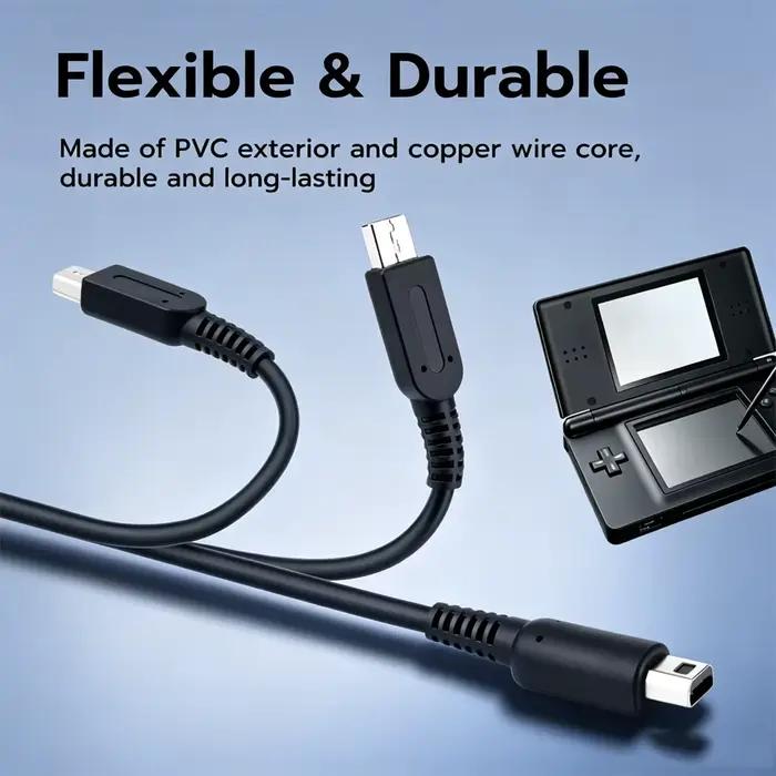 Adaptateur de câble de charge USB C pour Nintendo DS Lite