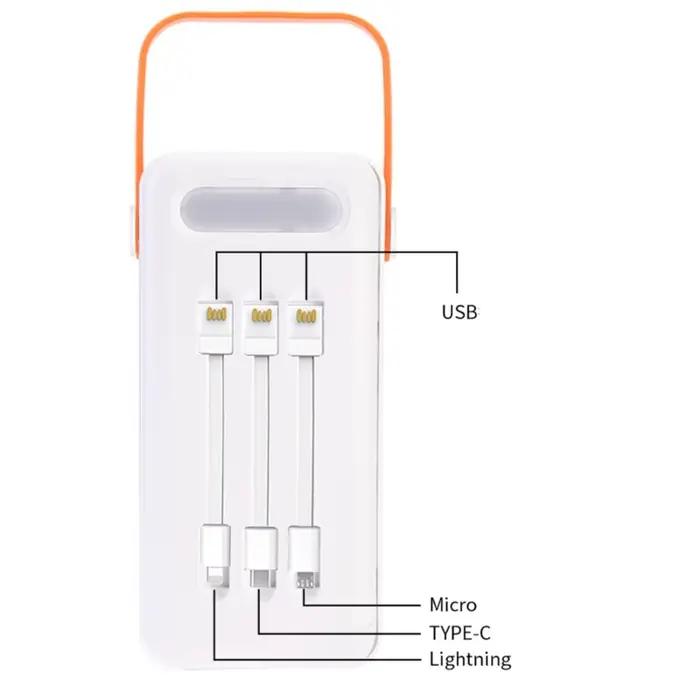 Boîtier de charge de batterie à tête plate