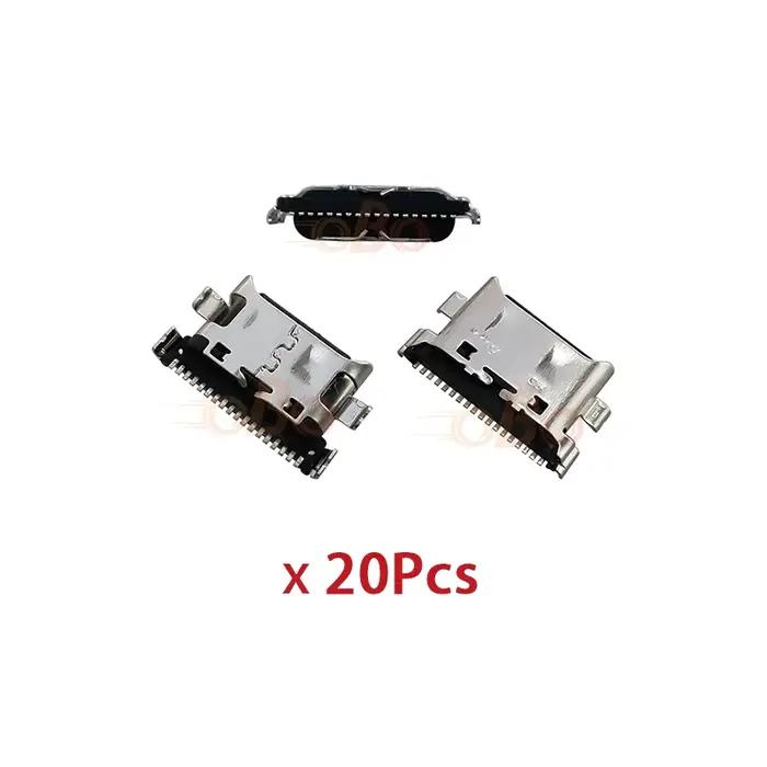 Connecteur de charge USB pour Samsung A20 A30 A40 A50 A60 A70 A12 A32 A13 A23 A15, 10 à 100 pièces, prise de charge, réparation