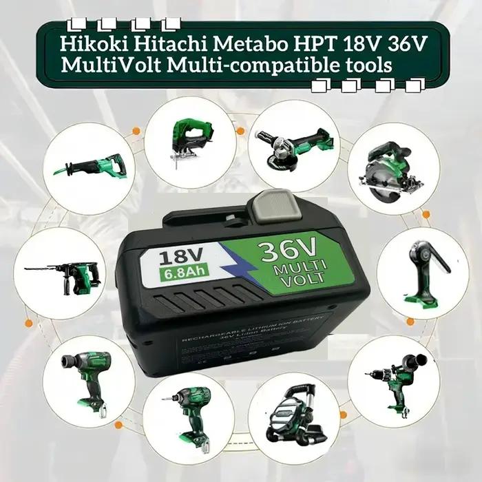 Batterie rechargeable Li-ion MultiVolt 18V 6