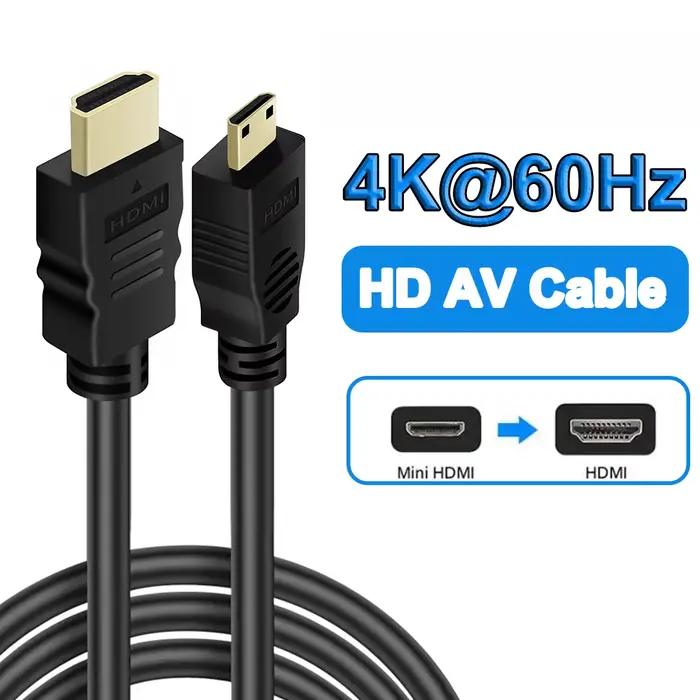 Câble Mini HDMI 4K 60Hz HDMI vers Mini HDMI 2.0