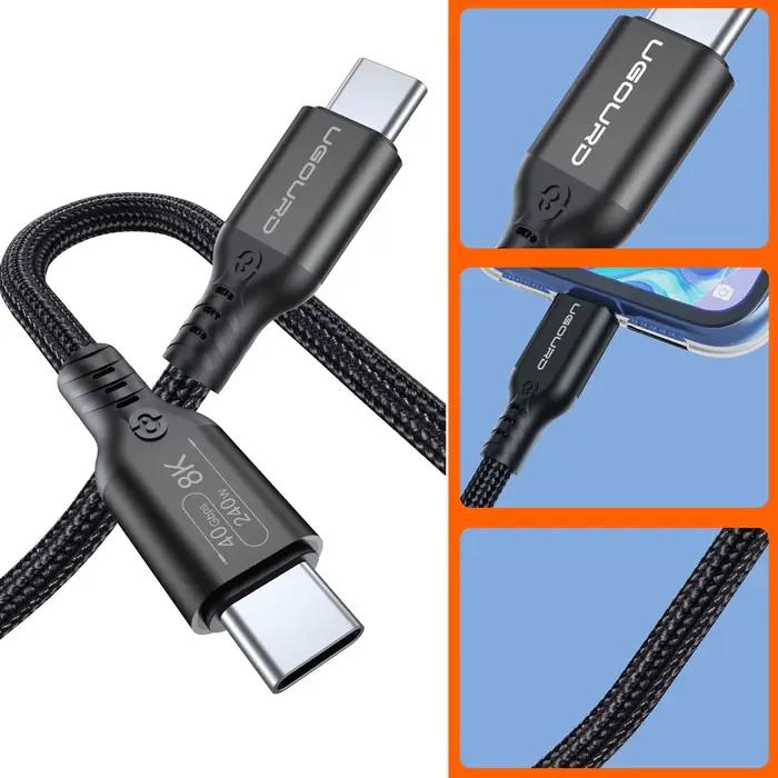 Câble Thunderbolt 4 USB4 40Gbps