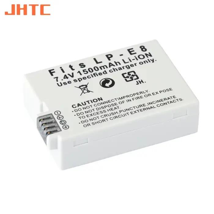 E8 chargeur de batterie pour Canon EOS rebelle T3i T2i T4i T5i 600D 550D 650D 700D Kiss X5 X4 X6 X7 LP E8 LPE8