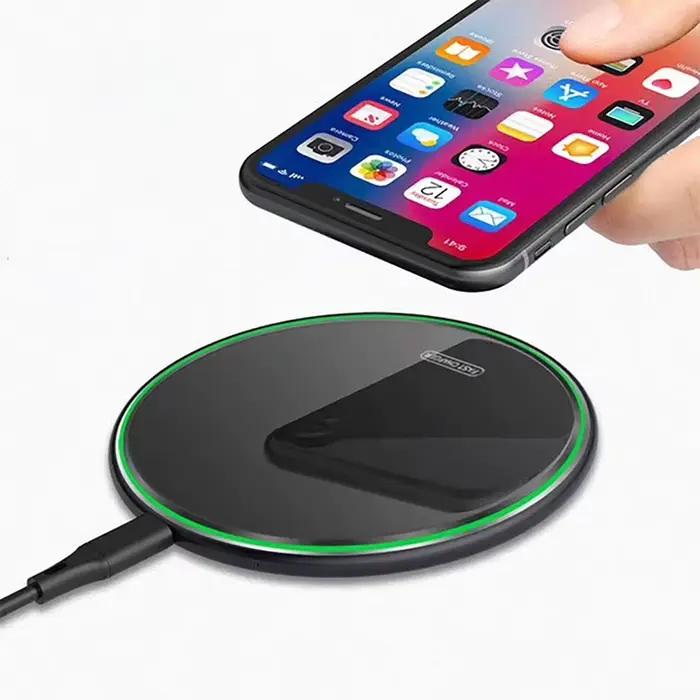 Chargeur sans fil 15W pour iPhone 15 14 13 X XR XS Max 8 Samsung S10 S20 Note 10 20 Xiaomi Huawei Honor Smartphone Recharge Rapide Sans Fils Occasions Spéciales