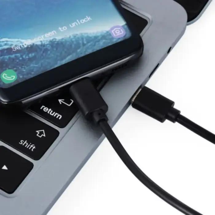 Câble adaptateur USB Type C vers Micro USB charge rapide OTG pour Samsung MacBook PS4 mâle à mâle données transfert efficace
