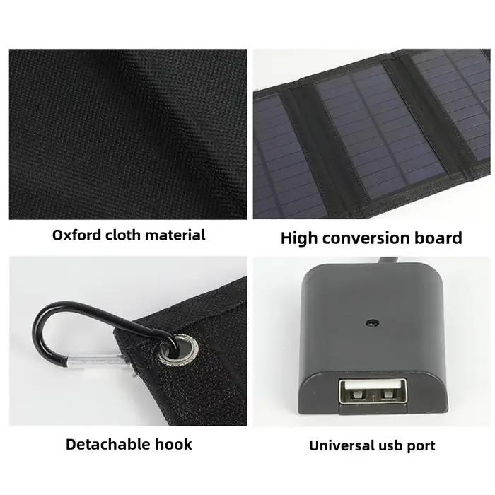 Chargeur solaire 12W 20W pliable