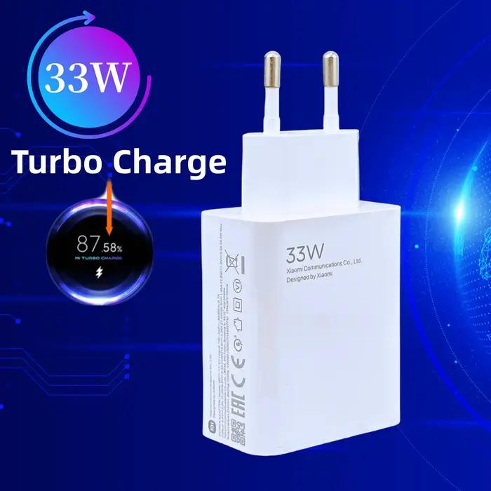Xiaomi-Chargeur turbo d'origine