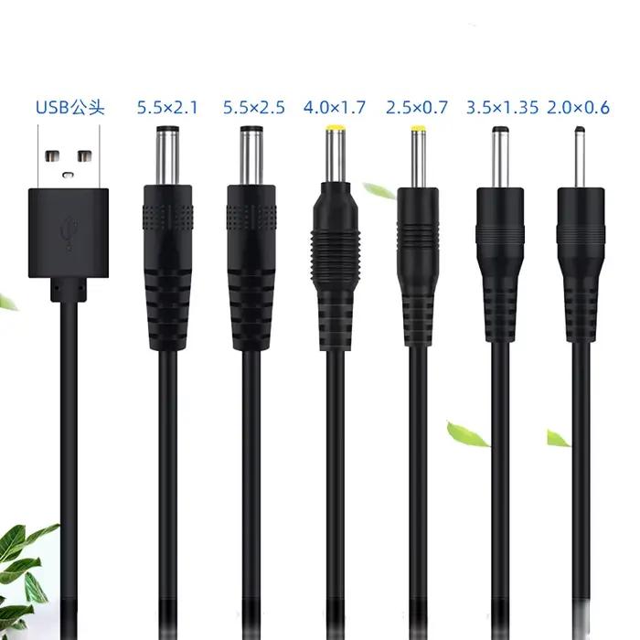 Adaptateur USB 5V DC Multiconnecteurs pour Bureau Voyage Compatible avec Appareils Electroniques Occasions Speciales