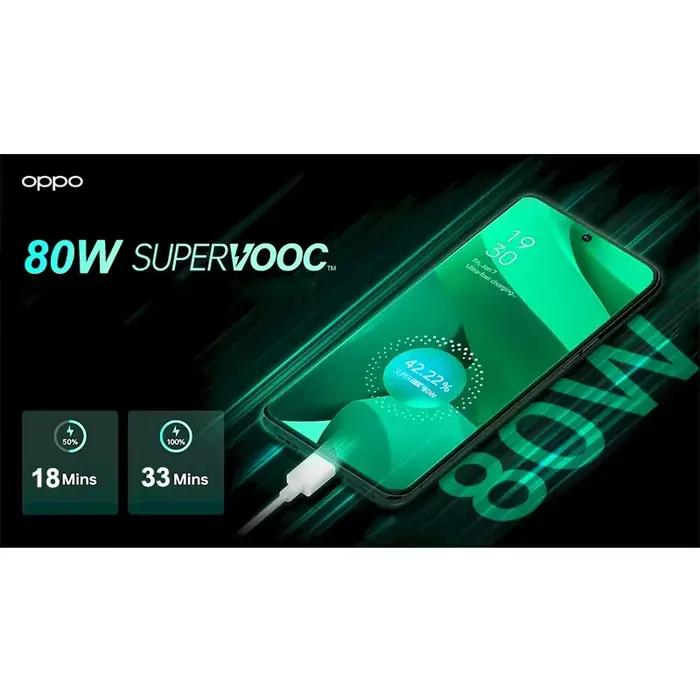 Câble de charge rapide OPPO d'origine Type C Supervooc 80W 45W
