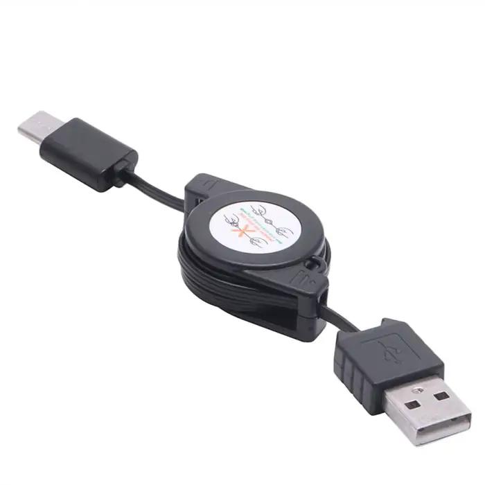 Câble chargeur rétractable USB Type C