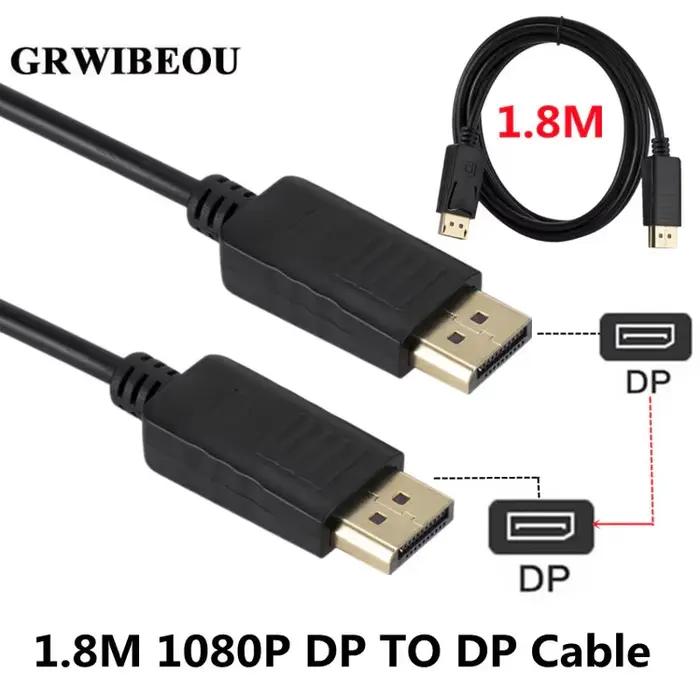 Câble DisplayPort 1.2 DP vers DP de 1