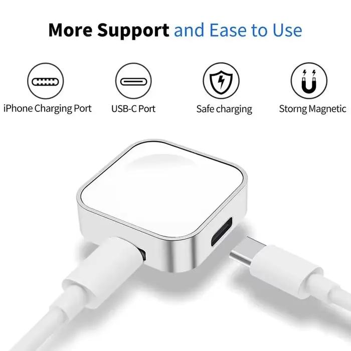 Chargeur sans fil Portable pour Apple Watch 10 9 8 7 6 5 4 3 2 1 SE