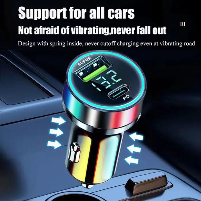 Chargeur de voiture rapide pour touristes