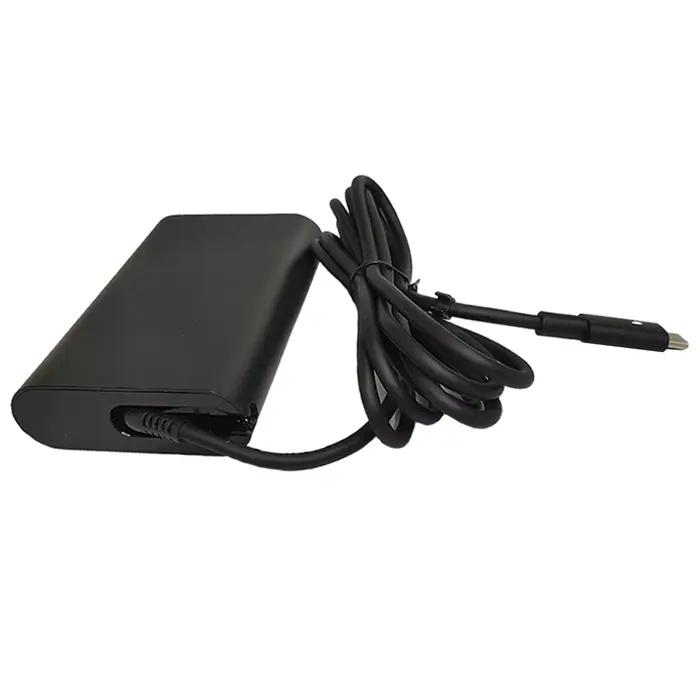 Chargeur d'ordinateur portable de type C USB-C 65W pour Dell Latitude 7275 7370 5420 5285 5290 5520 XPS 13 9250 9360 9365 9370 9380 9350 9550 02YK0F