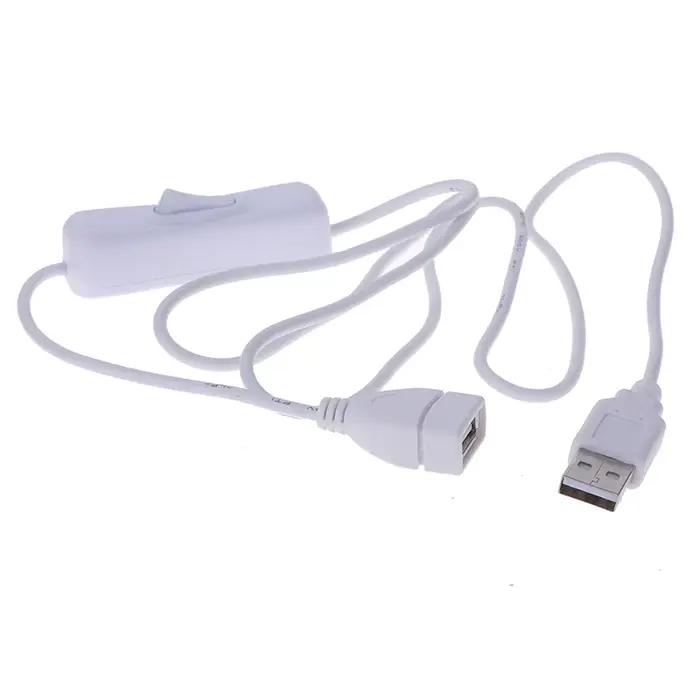 Rallonge de câble USB avec interrupteur marche/arrêt