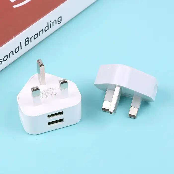 Adaptateur universel de chargeur mural à 3 broches