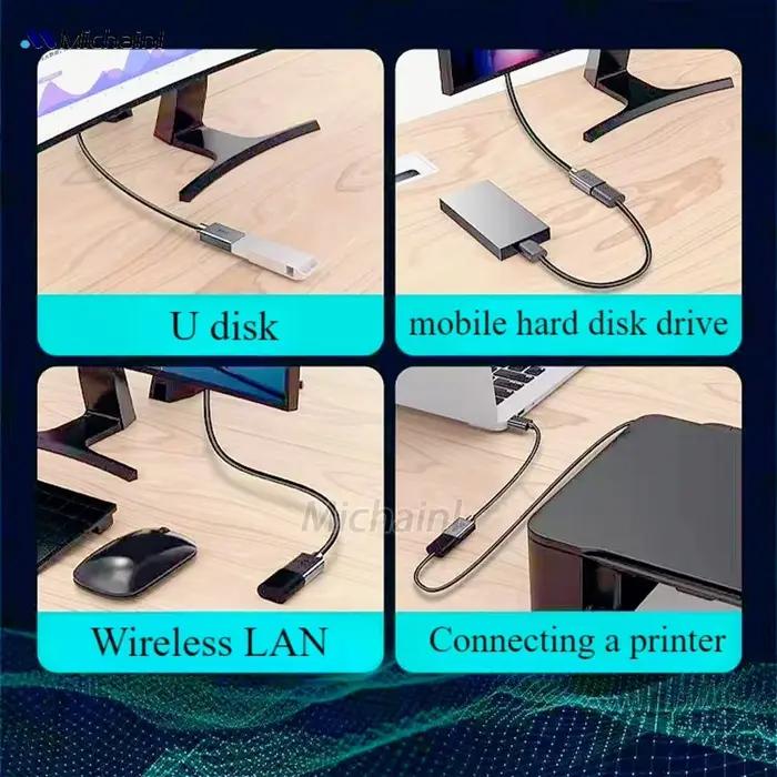 Câble d'extension USB 0.5/1/2/3/5 M