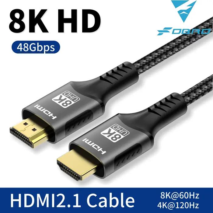 Câble HDMI 2.1 FDBRO 8K @ 60Hz 4K @ 120Hz