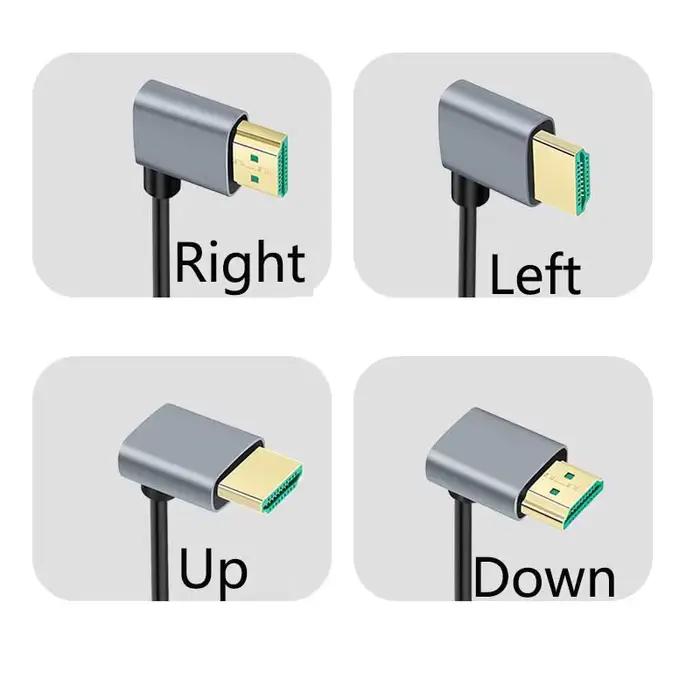 Câble HDMI 2.1V à 90 degrés