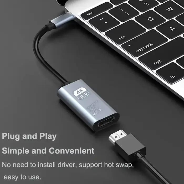 Câble USB C vers HDMI 8K 4K 60Hz 30Hz