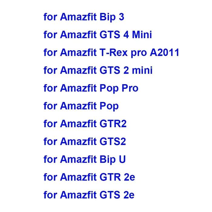 Chargeur pour Amazfit Bip 3/ Bip 3 Pro/ GTS 4 Mini/ Bip U Pro/GTS 2/ GTR 2/ GTS2